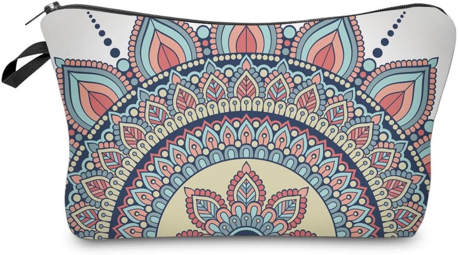 Bolsa de maquillaje, bolsa de viaje, bolsa de cosméticos, bolsa de aseo con cremallera pequeña, organizador de artículos de tocador, regalo para