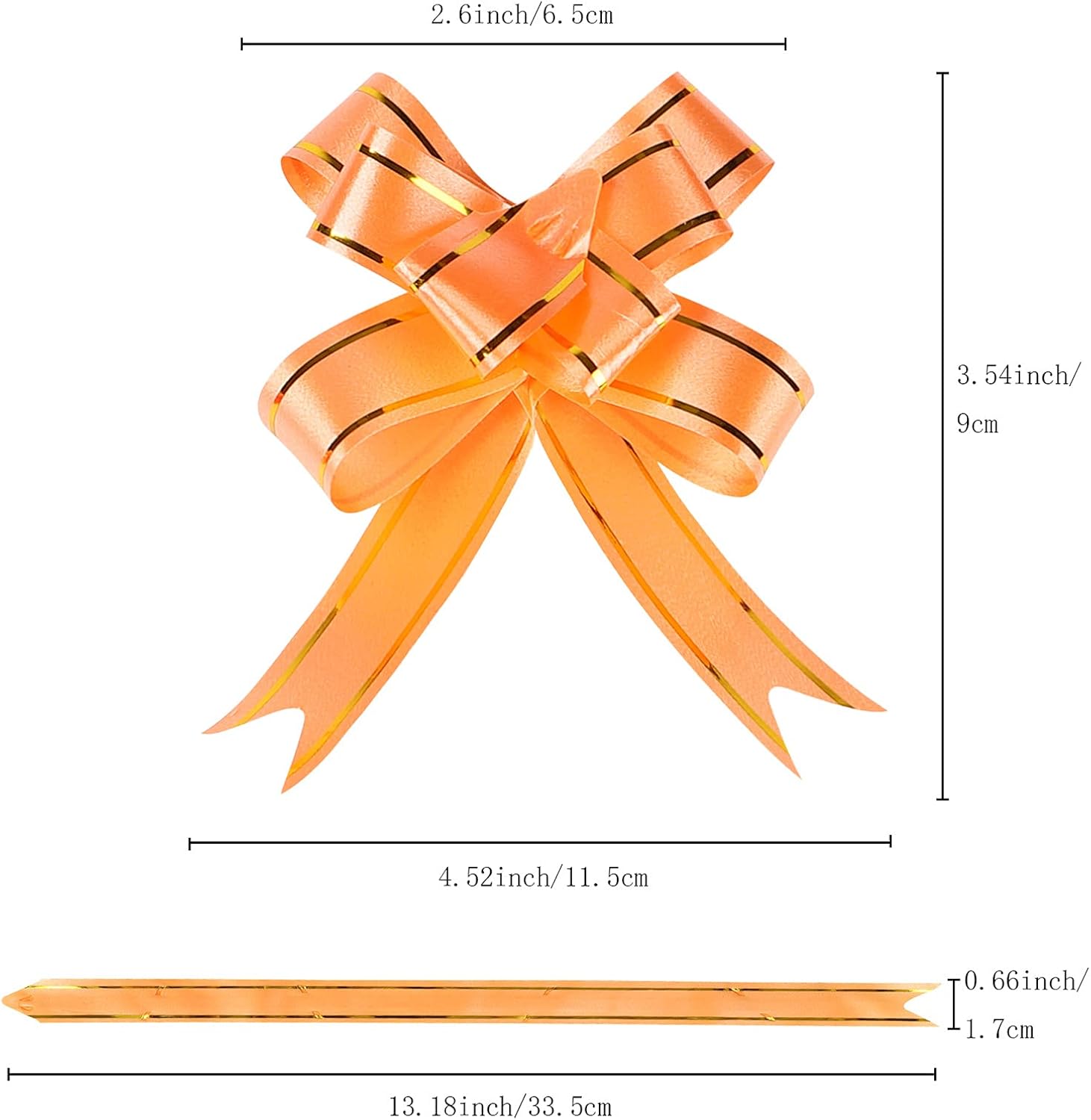 Lazos pequeños para envolver regalos, cintas y lazos para regalos, lazos para envolver regalos, lazos para el día de la madre, 100 unidades, rosa