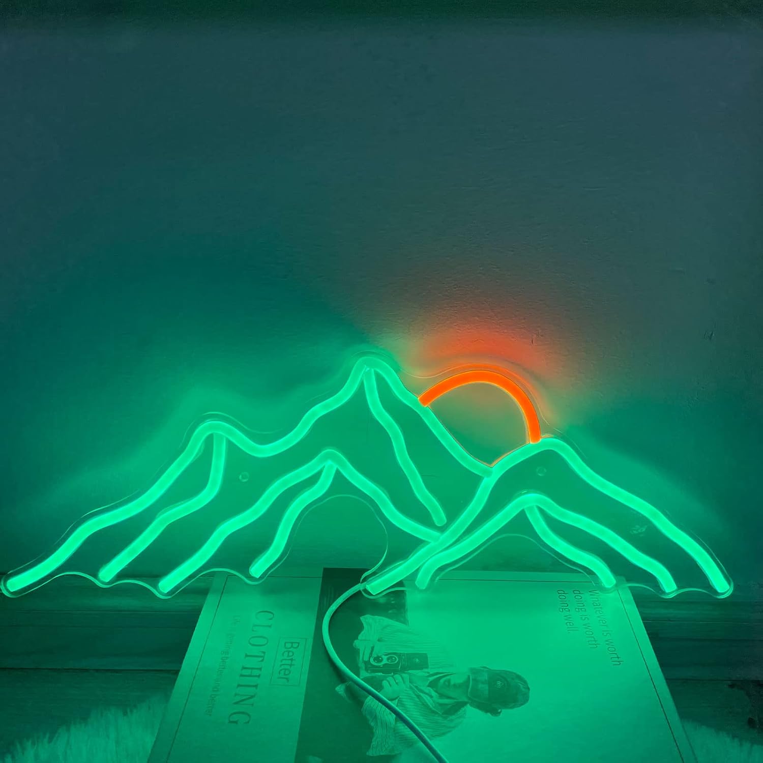 Letrero de neón japonés con luces LED Kawaii, decoración de sala de juegos, decoración de habitación de niñas, niños, regalo de Navidad, dormitorio,