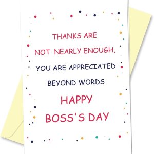 Tarjeta conmovedora del día del jefe, tarjeta del día del jefe sinceramente para líder, tarjeta de feliz día del jefe para él, tarjeta de Tarjeta conmovedora del día del jefe, tarjeta del día del jefe sinceramente para líder, tarjeta de feliz día del jefe para él, tarjeta de