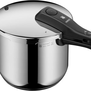 WMF Perfect  Quick Cooker Ø 22 cm Diameter of 6 Litres and a Half Cromargan Stainless Steel for Induction WMF Perfect  Quick Cooker Ø 22 cm Diameter of 6 Litres and a Half Cromargan Stainless Steel for Induction