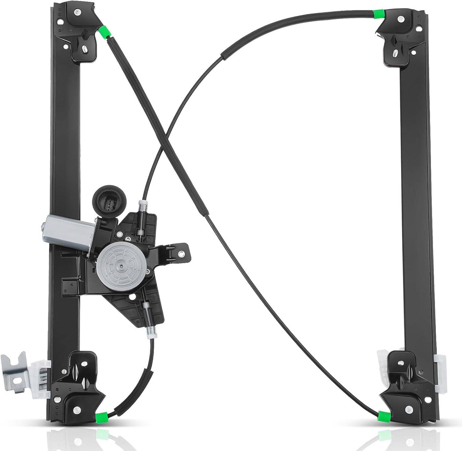 A-Premium Elevalunas eléctrico con motor de 6 pines compatible con Nissan Pathfinder 2013-2021 Sport Utility delantero derecho del lado del pasajero