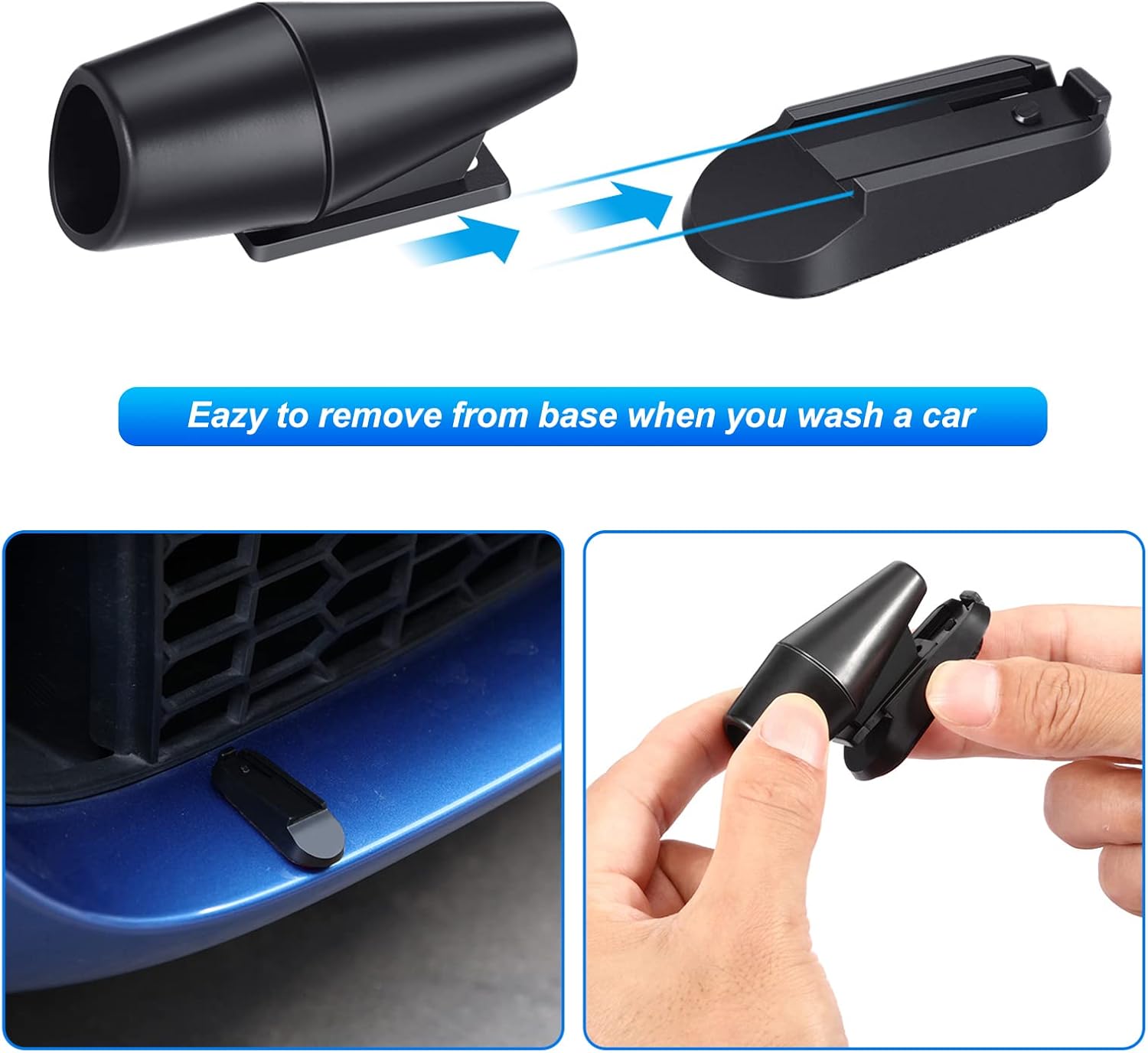 Frienda 30 silbatos de ciervo Save a Deer Whistles evita colisiones, silbatos de ciervo para dispositivos de advertencia de ciervos de automóvil,
