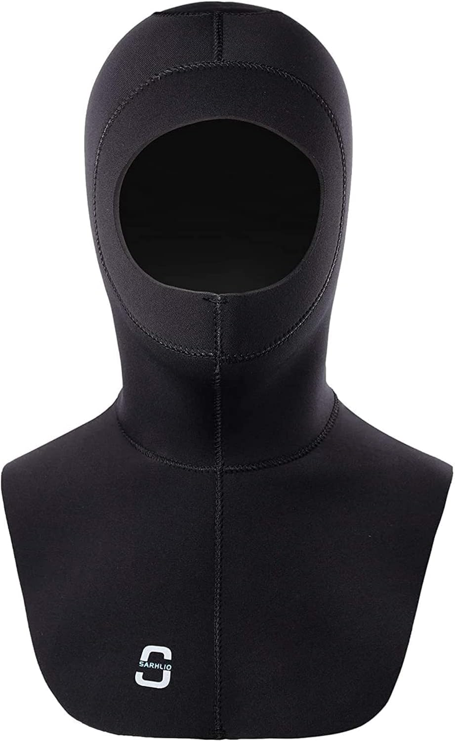 SARHLIO El propietario puede recortar las capuchas de neopreno para hombres y mujeres, con alta elasticidad con ventilación de flujo, babero de