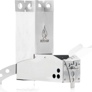 Estufa de cohete de acero inoxidable de leña de fresno caliente (ahora pesa 2 libras!) Estufa de cohete de acero inoxidable de leña de fresno caliente (ahora pesa 2 libras!)