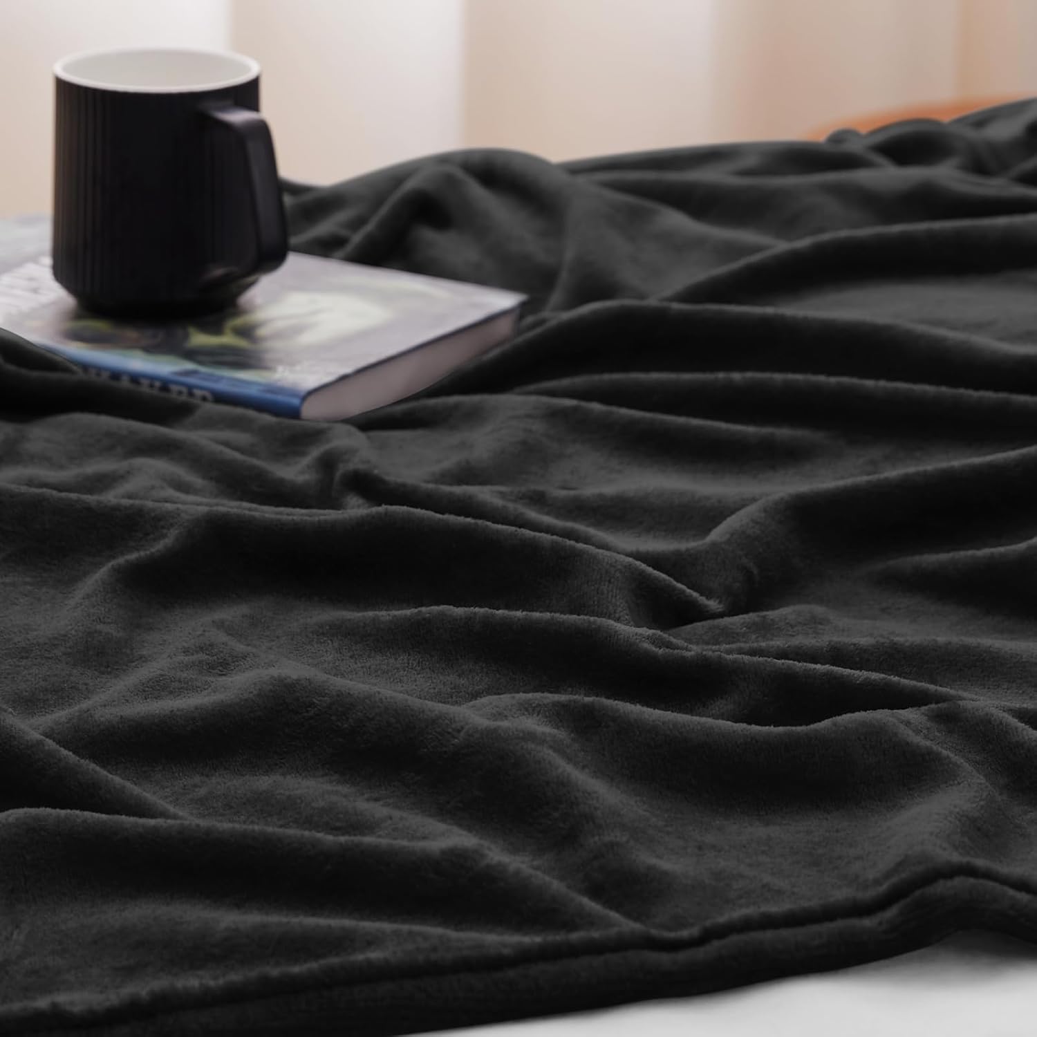 CozyLux – Manta de forro polar de 9.17ozm para todas las estaciones, muy suave, mullida, acogedora y lujosa, para decoración del hogar, sofá,