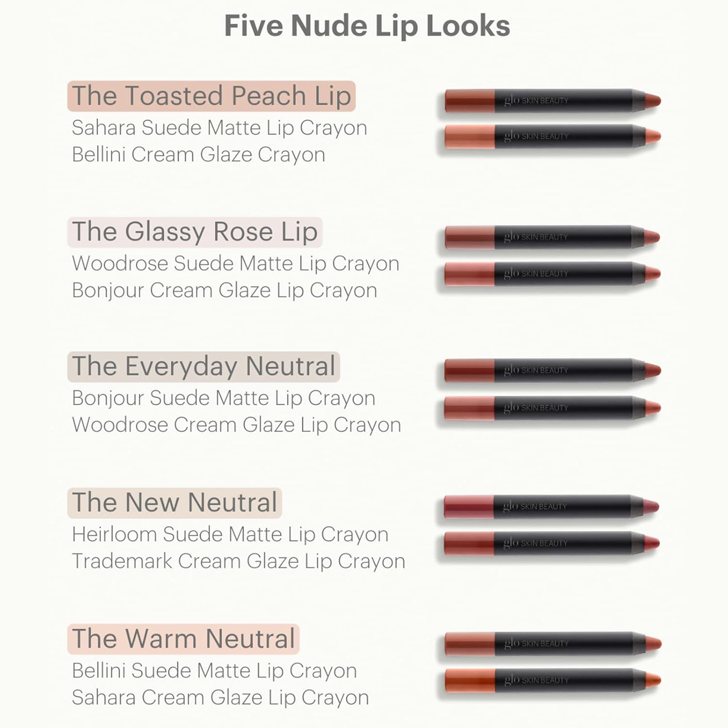 Glo Skin Beauty Lápiz labial mate de gamuza (Woodrose), fórmula de larga duración que se mantiene todo el día, con manteca de karité acondicionador