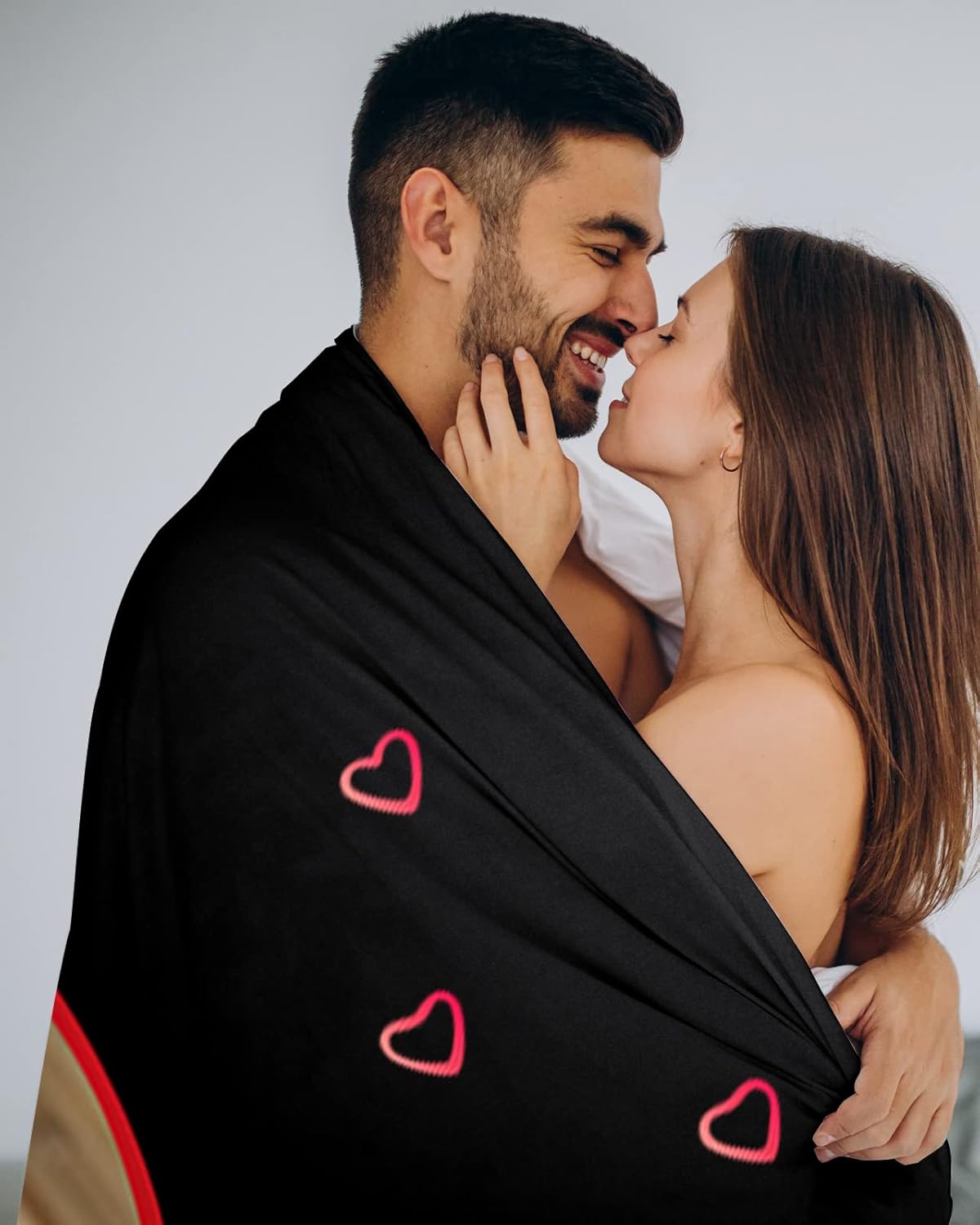 Manta personalizada con nombre, imagen y fecha para esposa, regalos personalizados para esposa de parte del marido, manta de franela súper suave