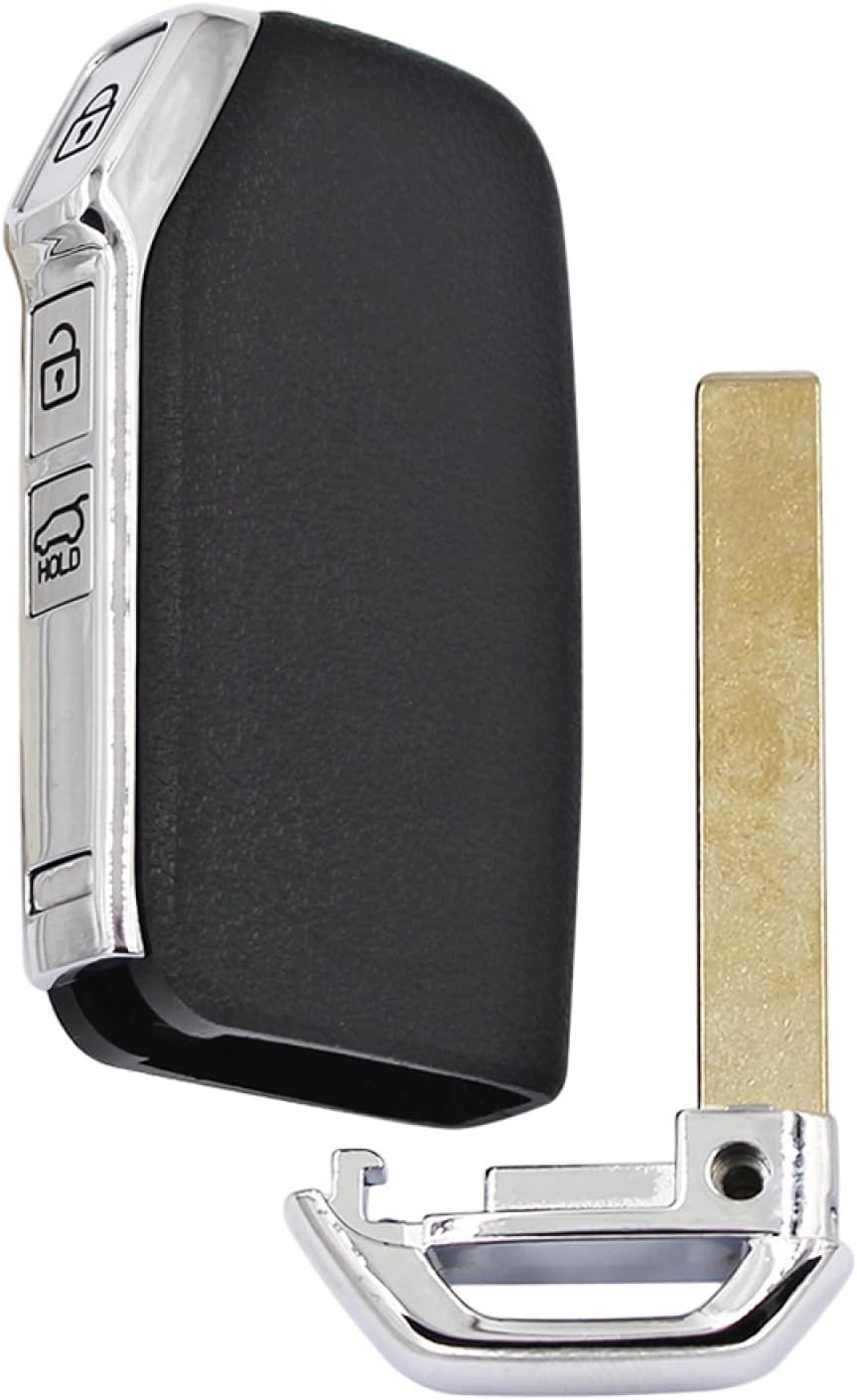 Oulesh Fundas para llavero de coche para Kia K5 Forte Sportage Cerato, 3 botones Smart Remote Key Shell