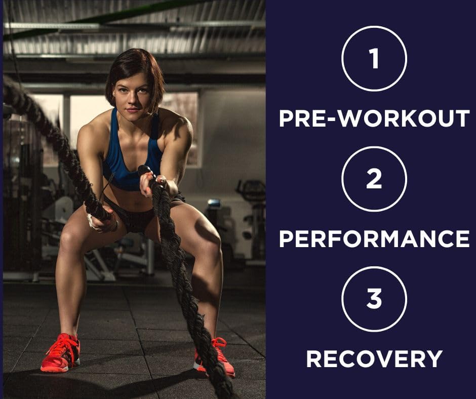 Primal Build – Polvo de preentrenamiento para hombres y mujeres, polvo de aminoenergía, mezcla única de EAA, maximiza las ganancias y elimina el