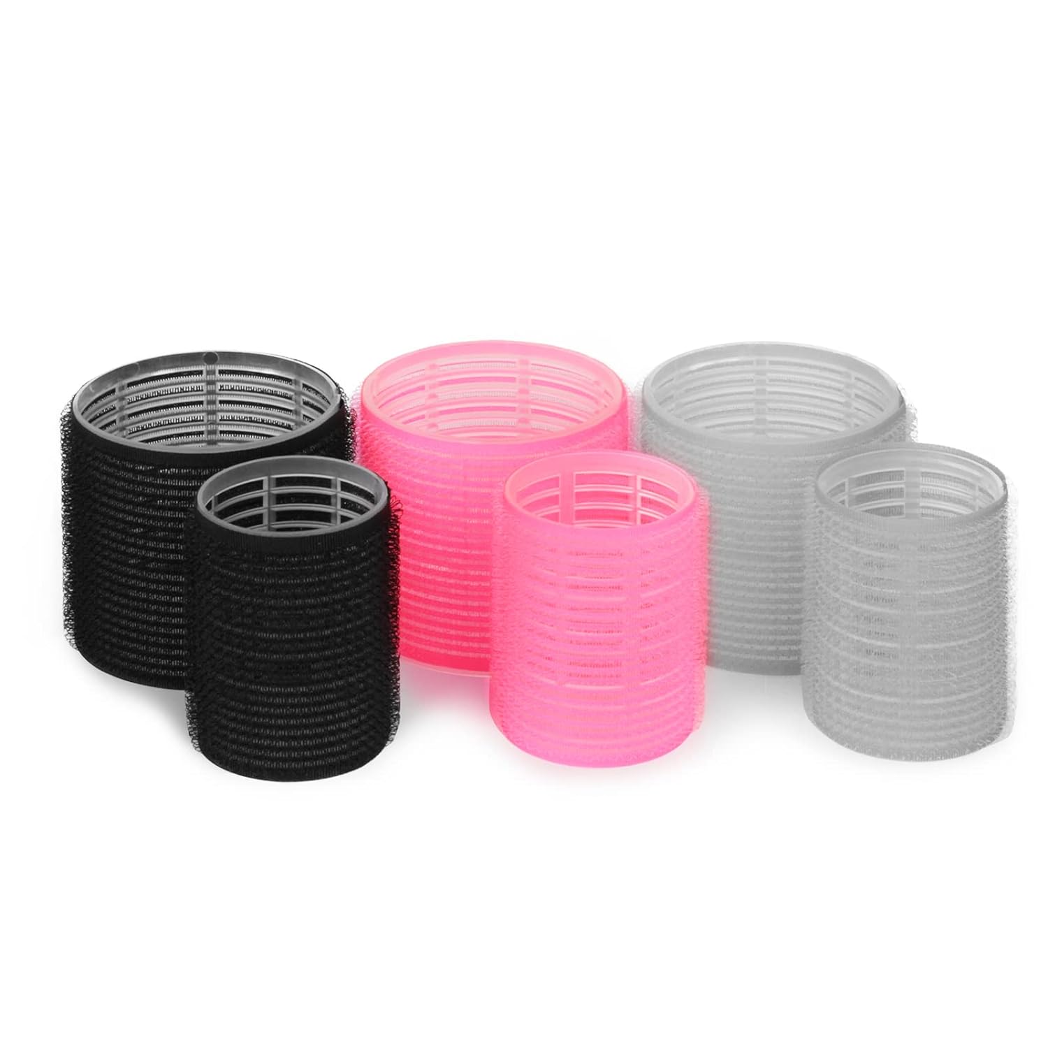 Rizador de pelo sin calor juego de rodillos de pelo de 13 piezas con clips para cabello largo, rizos sin calor para mujeres para cabello medio,