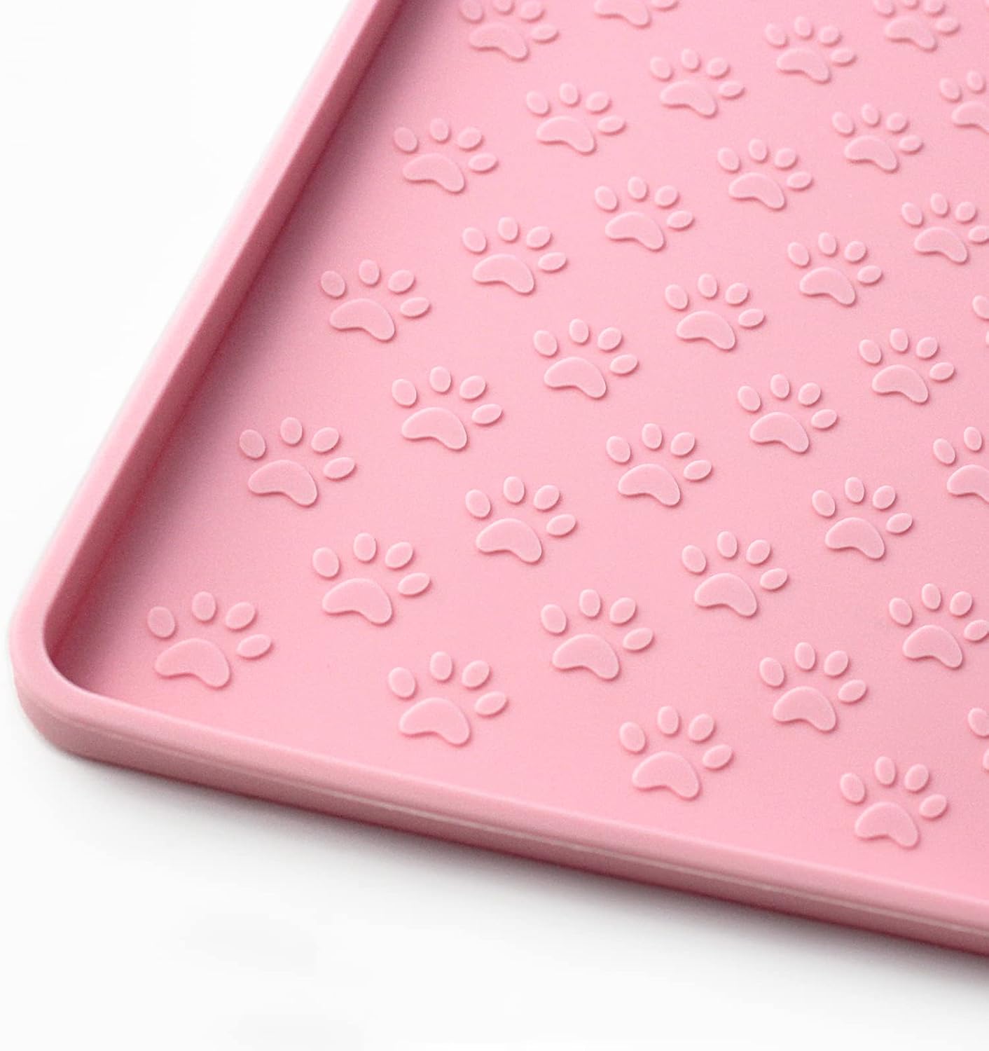 Mantel individual para mascotas para perros y gatos, tapete para evitar el desbordamiento de alimentos y agua, adecuado para mascotas pequeñas,