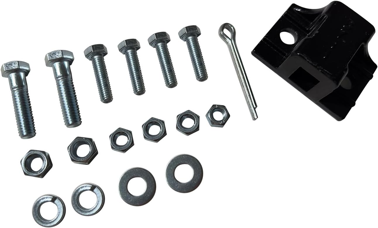 Par de barras angulares para barra de barro, soporte en ángulo de 28 pulgadas con kit de montaje para remolque resistente, brazo cuadrado de acero