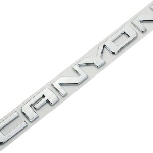 1 placa de identificación para puerta y puerta trasera con logotipo, letras 3D, repuesto para Canyon 22900425 (cromado) 1 placa de identificación para puerta y puerta trasera con logotipo, letras 3D, repuesto para Canyon 22900425 (cromado)