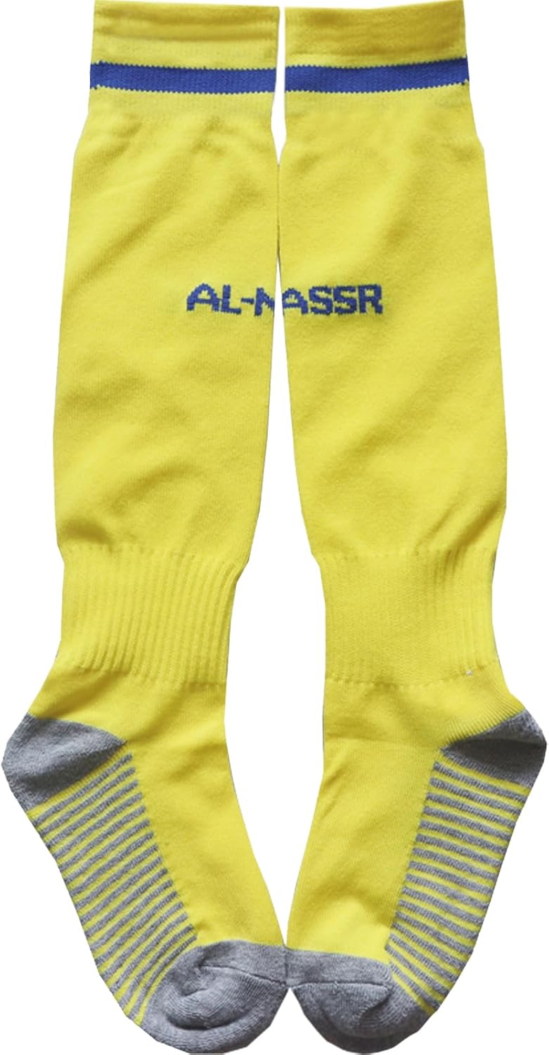 NASSR Riyadh Al RONALDO #7 – Juego de calcetines de fútbol americano para niños 20232024, tallas juveniles