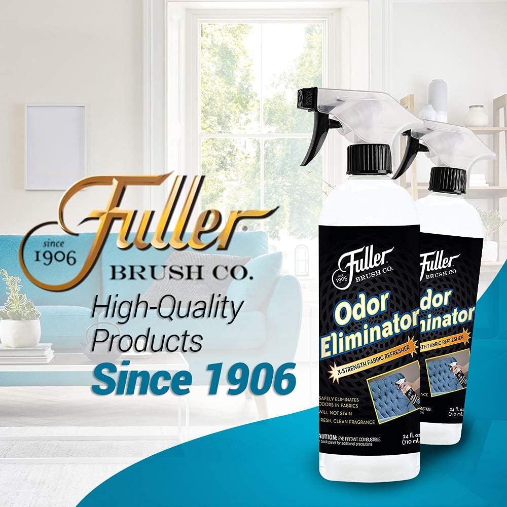 Fuller Brush Spray refrescante de tela eliminador de olores extra fuerte, desodorante refrescante, aroma fresco limpio para lino, ropa, alfombra,