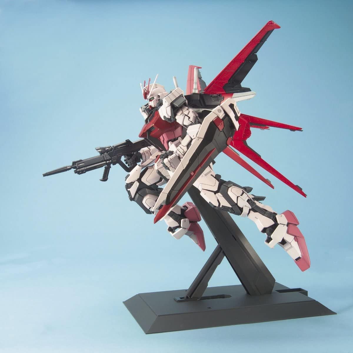 BANDAI SPIRITS( ) PG Mobile Suit Gundam Seed Strike Rouge + Sky Glass Purper, escala 160, modelo de plástico codificado por colores