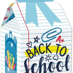 Big Dot of Happiness Regreso a clases  Cajas de regalo cuadradas  Decoraciones para el primer día de clases  Cajas de lazo  Juego de 12 Big Dot of Happiness Regreso a clases  Cajas de regalo cuadradas  Decoraciones para el primer día de clases  Cajas de lazo  Juego de 12