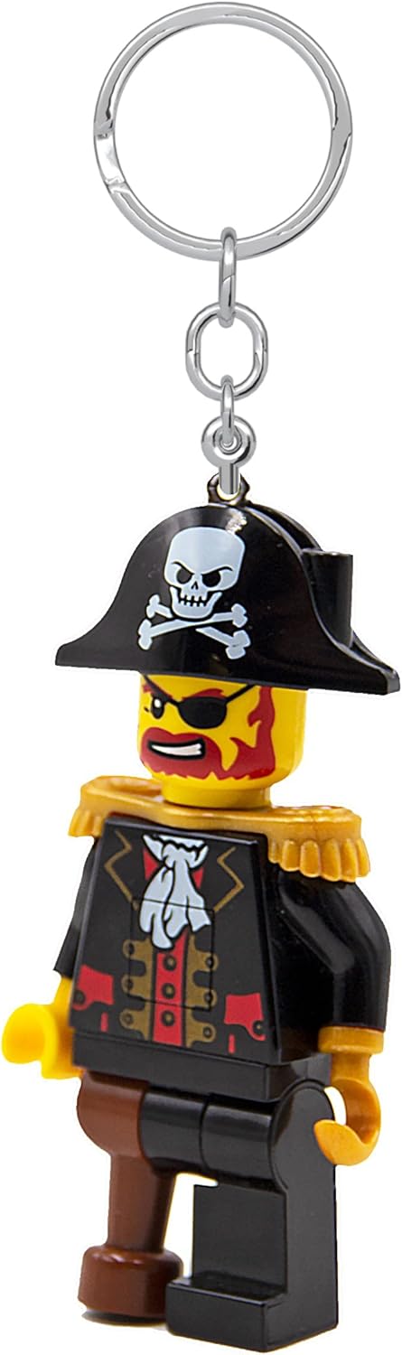Lego – Linterna LED icónica para fanáticos icónicos, juguete novedoso para niños, figura de 2.992 in, 2 pilas CR2025 incluidas, Negro -, Talla