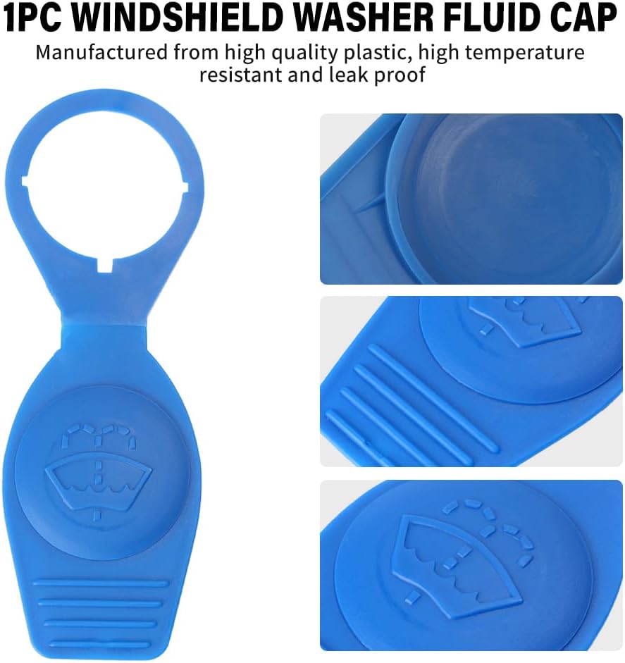 GZYF Tapa de depósito de líquido para limpiaparabrisas Tapa de depósito para VW para Audi para Porsche 1K0955455