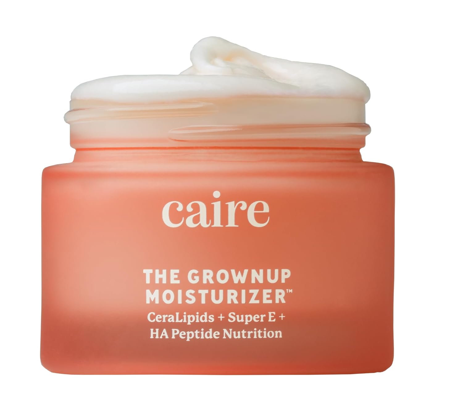 Caire The Grownup Pro-Aging Moisturizer Advanced Hyaluronic Acid Peptide Natural Ceramide Lipid Replenishing Moisturizer. Lucha contra las arrugas,