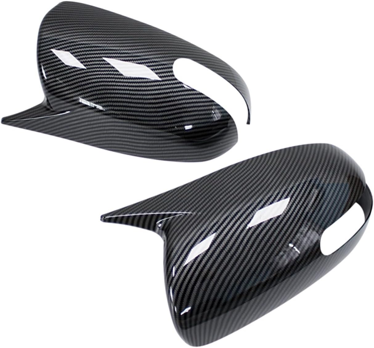 DEBLAN Para KIA K3 Cerato Forte 2009-2012 Carrocería Exterior del Coche Puerta Lateral Espejo Retrovisor Cubierta Tapa Carcasa Carcasa Adhesivo Trim