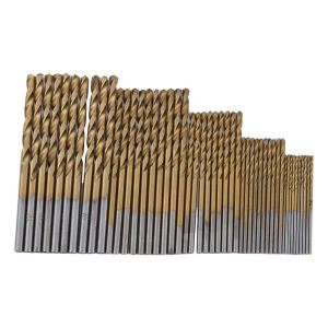 Juego de 50 brocas helicoidales con vástago HSS recubierto de titanio de acero de alta velocidad Mini broca micro exactitud 11.522.50.118 in Juego de 50 brocas helicoidales con vástago HSS recubierto de titanio de acero de alta velocidad Mini broca micro exactitud 11.522.50.118 in