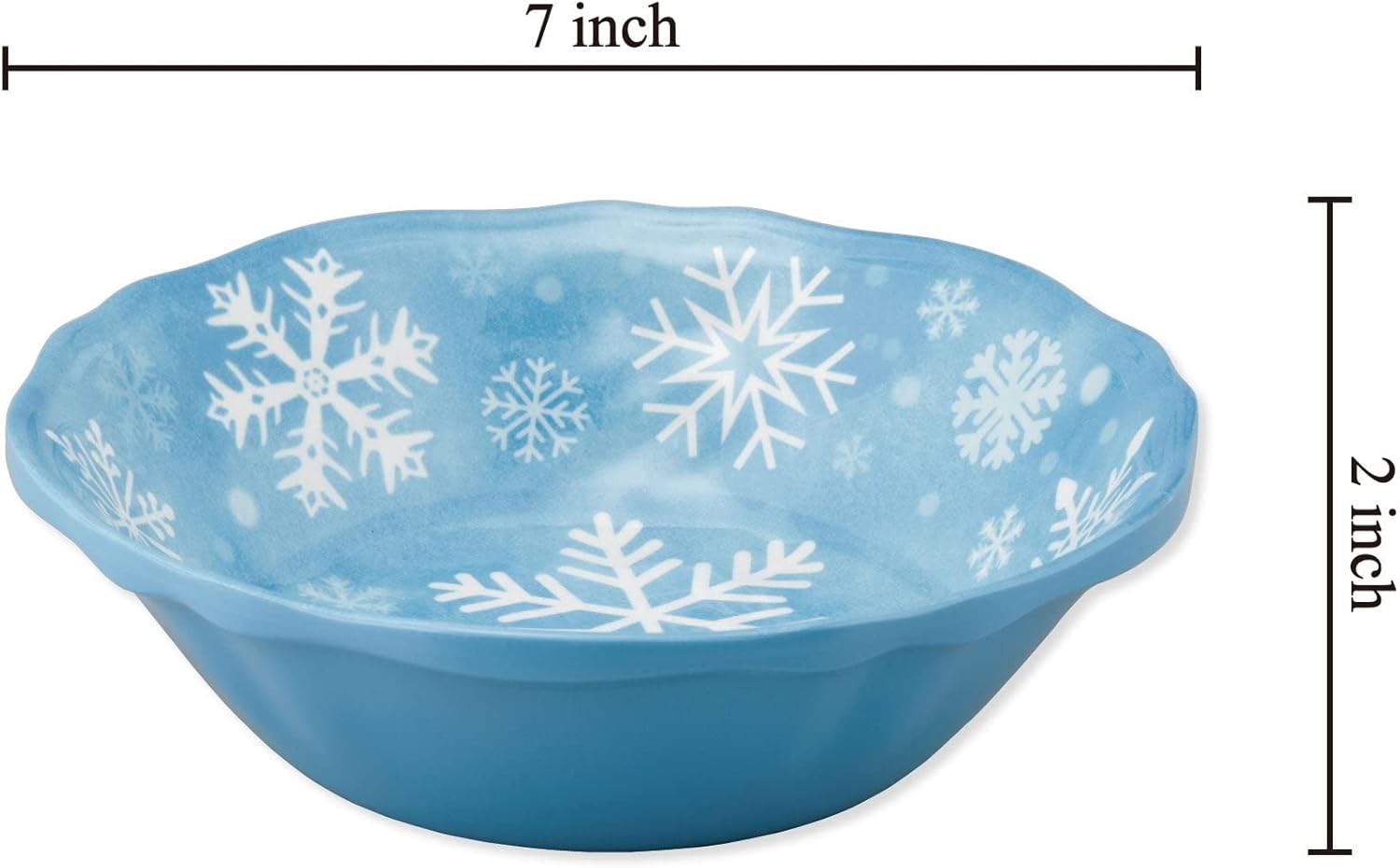 UP ware – Juego de 6 cuencos redondos de melamina sin BPA aptos para lavavajillas, cuencos de cocina para pasta, arroz, sopa y ensalada, cuencos de