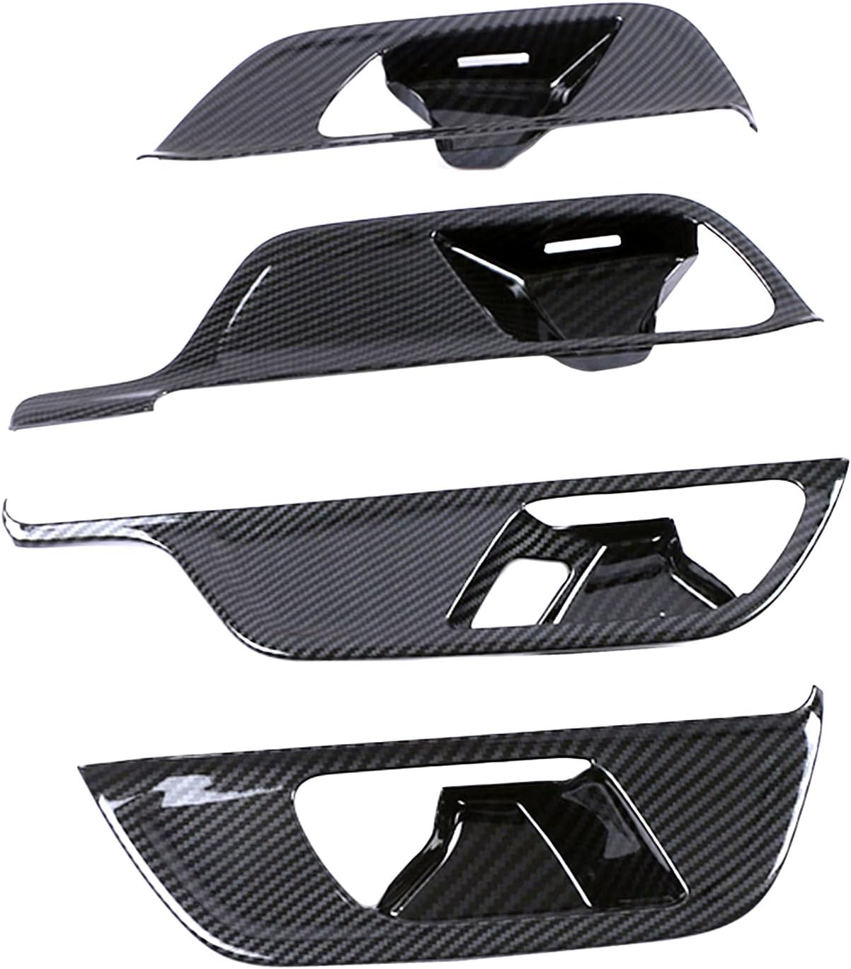 Cubiertas para manija interior de puerta de automóvil para Mercedes-Benz GLB, protector de cuenco de puerta interior de automóvil, accesorios de