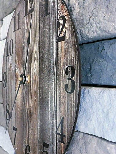 Reloj de cara sonriente de 10.5 pulgadas, cara feliz amarilla, habitación de los niños, reloj de pared grande de 10.5 pulgadas, reloj de decoración