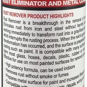 Corrosion Technologies 22103 – Removedor de óxido, botella de 16 onzas Corrosion Technologies 22103 – Removedor de óxido, botella de 16 onzas