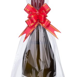Awpeye Bolsas de celofán de 8 x 16 pulgadas, paquete de 100 bolsas de regalo de celofán, bolsas transparentes anchas de celofán para tazas, botellas Awpeye Bolsas de celofán de 8 x 16 pulgadas, paquete de 100 bolsas de regalo de celofán, bolsas transparentes anchas de celofán para tazas, botellas