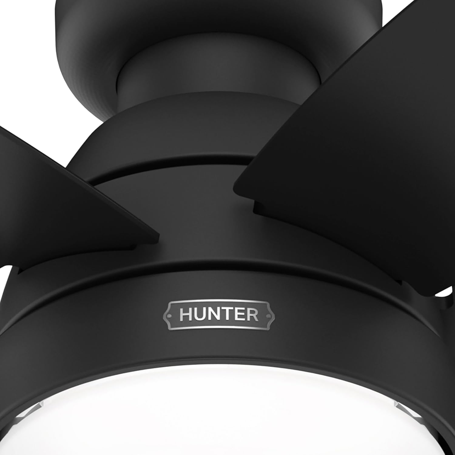 Hunter Fan Company 52613 Lilliana Ventilador de techo, 044, negro mate