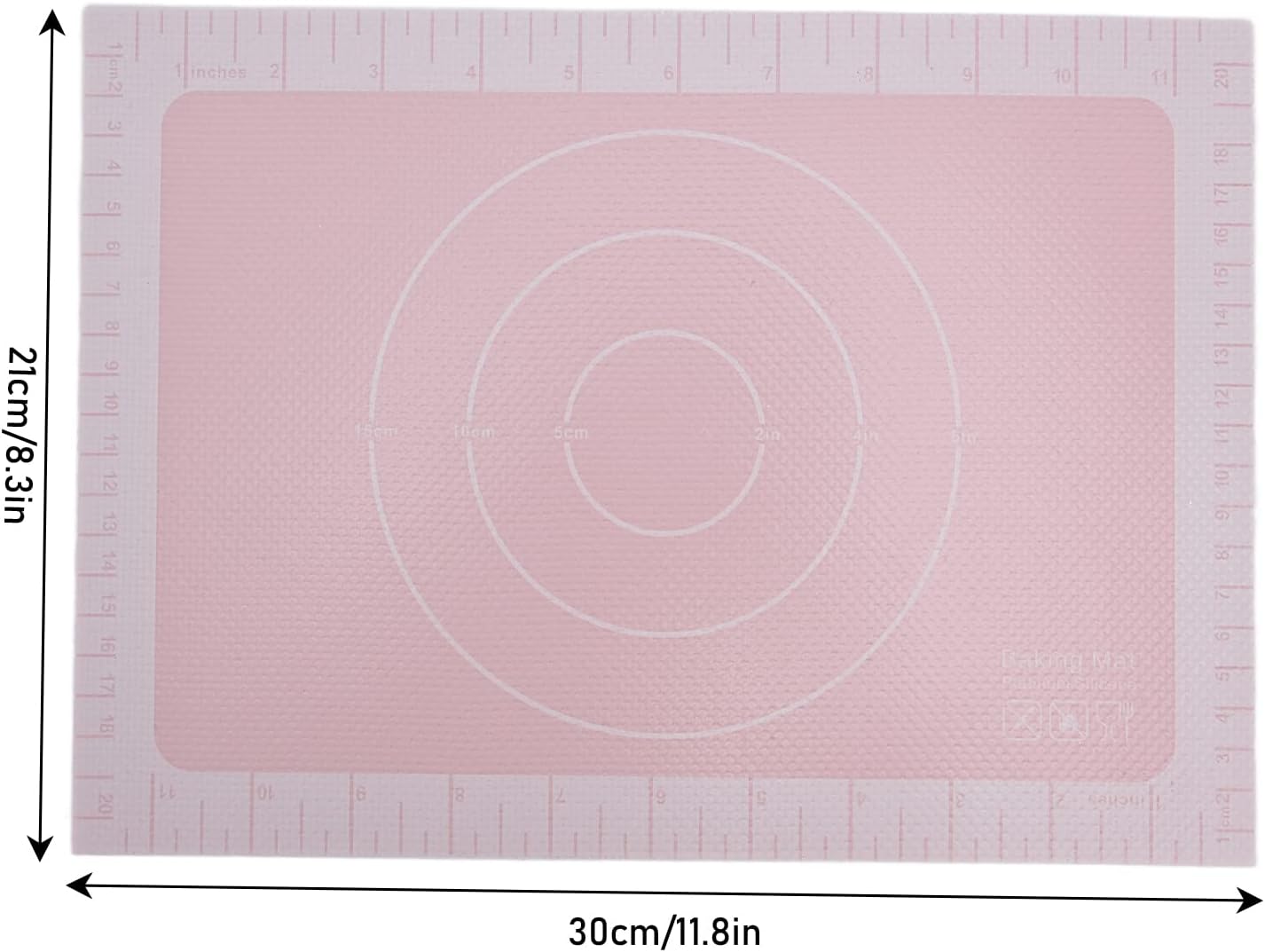 Almohadilla de silicona extra grande para cocina, tapete de masa antiadherente, tapetes de silicona para encimera de cocina, tapetes de pastelería