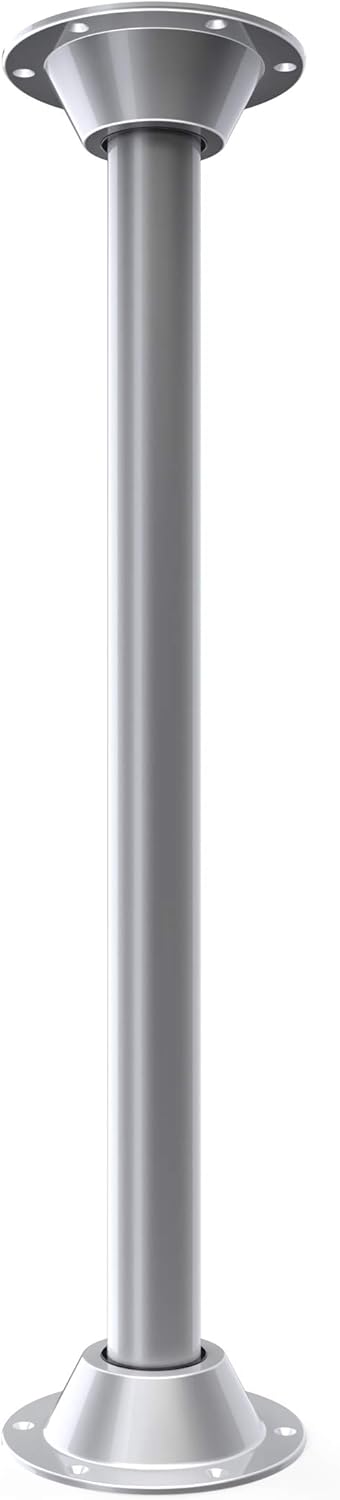 Manufacturers’ Select ITC SurFit – Sistema de patas de mesa para RV o barco, montaje en superficie, paquete de un paquete (plateado, 29 pulgadas)