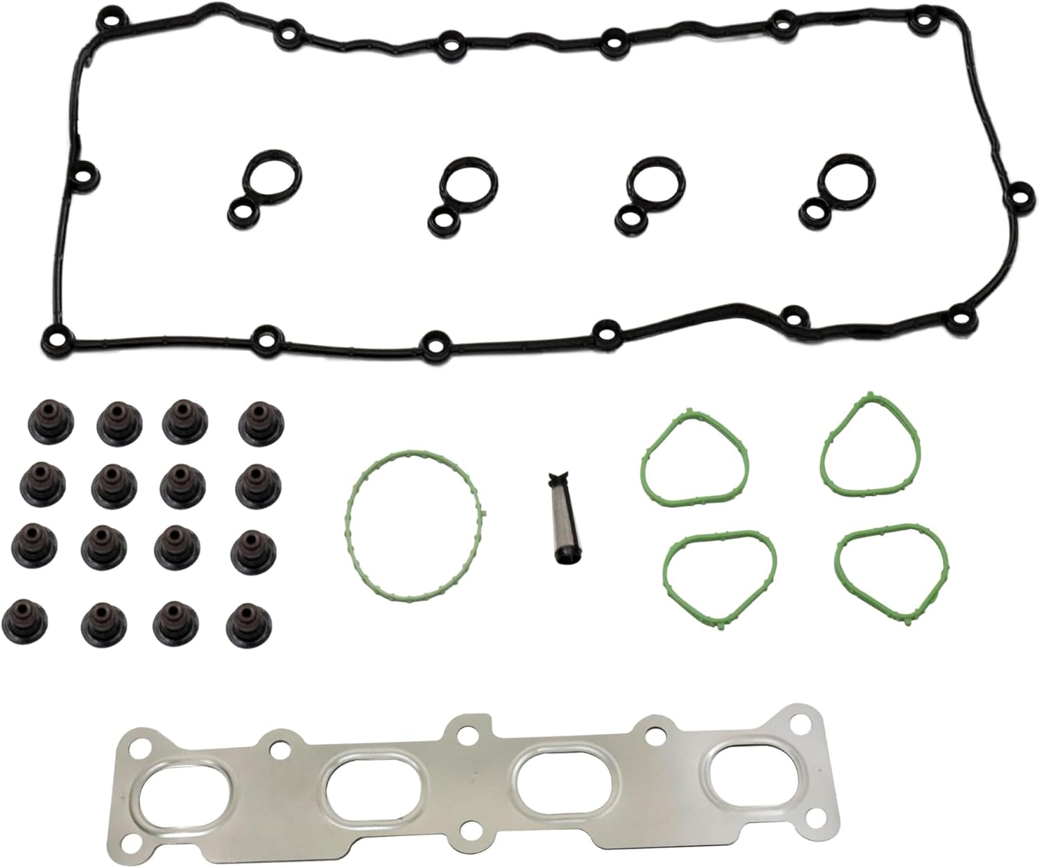 DNJ HGB1170 Juego de juntas de culata con kit de pernos de cabeza para Dodge Dart 2013-2016 2.0L L4 1995cc 122cid 16V DOHC