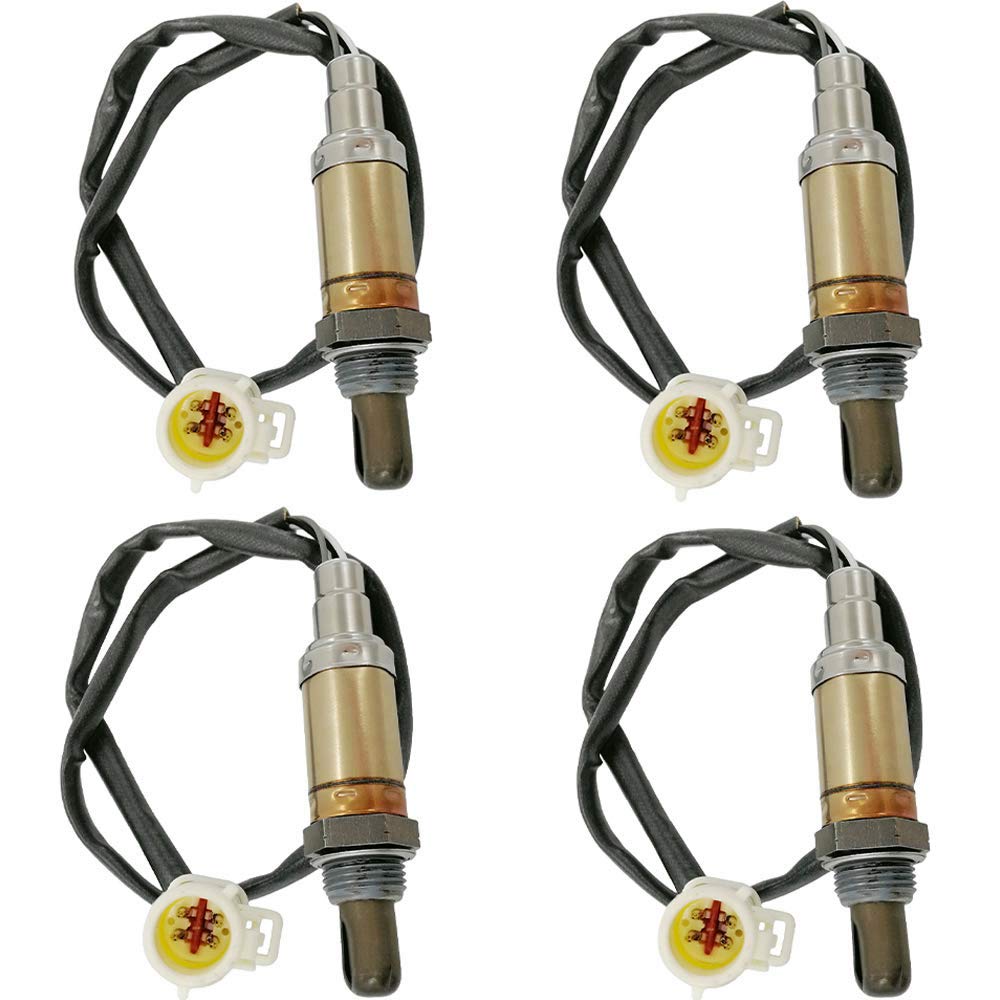 4 piezas 15717 Upstream Downstream Downstream Sensor de oxígeno delantero y trasero Sensor O2 1 Sensor 2 para 96-08 for-d 98-02 Lincol-n 98-07