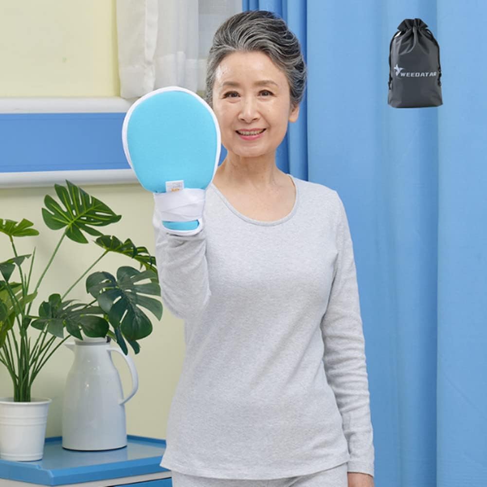 Manoplas de control con malla transpirable, guantes médicos ajustables para manos de hospital, para evitar daños a sí mismos, protector de manos