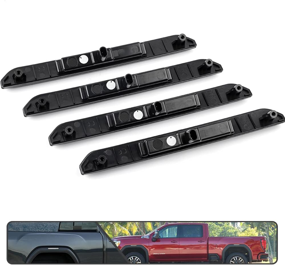 4 luces LED de color blanco completo para GMC Sierra 2500HD 3500HD 3500HD 2020 2021 2022 Luz indicadora de giro de guardabarros, reemplazo de la