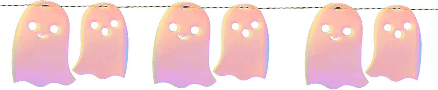 KAILO CHIC HALLOWEEN – Guirnalda de fantasmas iridiscente