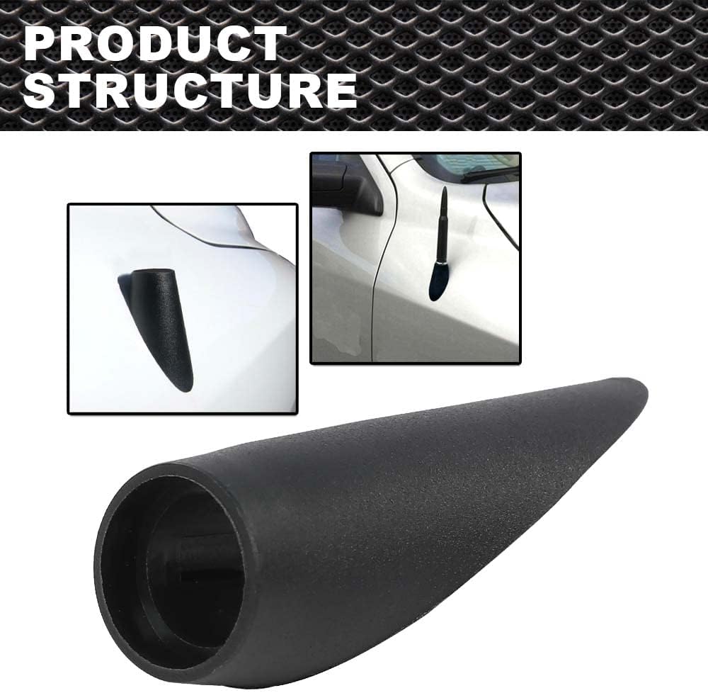 Bisel de base de montaje de antena de radio compatible con Dodge Ram 1994-2002 1500 2500 3500 56043018