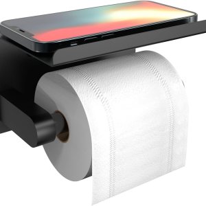 Portarrollos autoadhesivo para papel higiénico, soporte de pared o soporte de papel higiénico adhesivo con estante, soporte para papel higiénico, Portarrollos autoadhesivo para papel higiénico, soporte de pared o soporte de papel higiénico adhesivo con estante, soporte para papel higiénico,