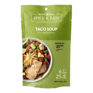 Savory Spice Taco Soup Spice ‘n Easy Mix, paquete de 5.35 onzas (paquete de 5.35 onzas) Savory Spice Taco Soup Spice ‘n Easy Mix, paquete de 5.35 onzas (paquete de 5.35 onzas)