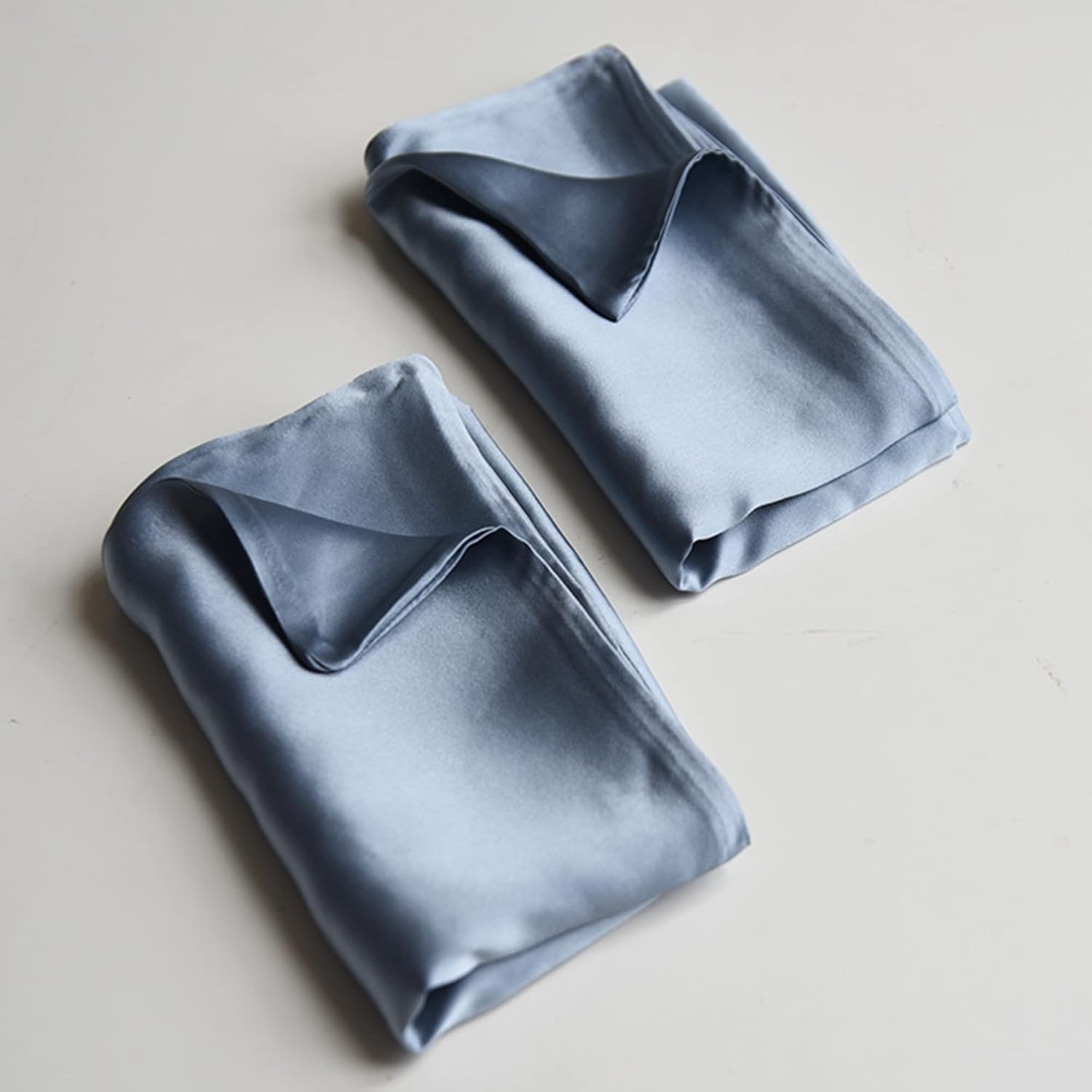 Funda de almohada de seda de morera tamaño King para cabello y piel, fabricada en Estados Unidos, seda pura de 22 mommes, fundas de almohada