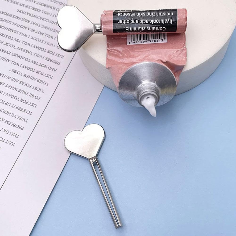Exprimidor manual de pasta de dientes de metal,Exprimidor de tubo dispensador de acero inoxidable,Juego de rodillos de llave de tubo de crema de