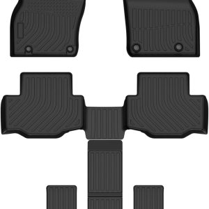 Cartist Alfombrillas de suelo personalizadas para Mazda CX-90 2024, accesorios para todo tipo de clima, forros de suelo, protección de alfombra TPE Cartist Alfombrillas de suelo personalizadas para Mazda CX-90 2024, accesorios para todo tipo de clima, forros de suelo, protección de alfombra TPE