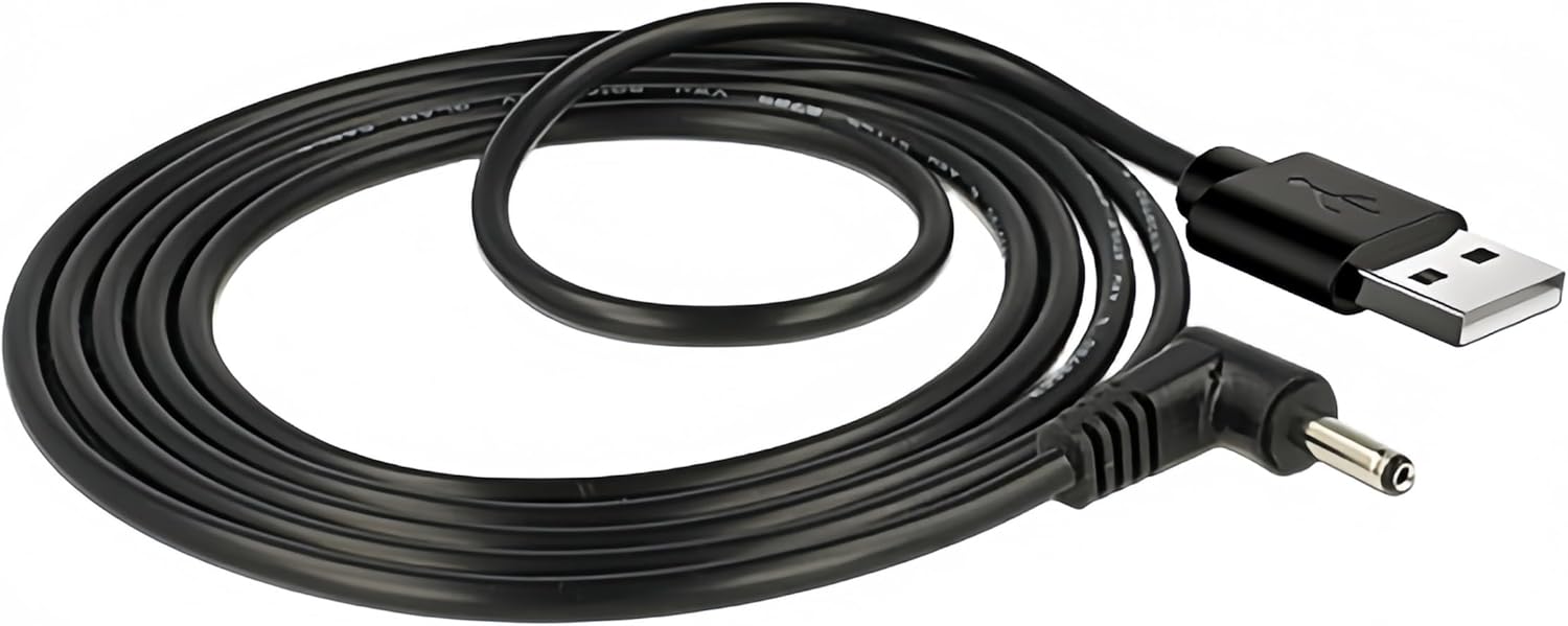 Cable de alimentación para máquina de ruido blanco LectroFan ASM1007, LectroFan EVO ASM1020, cable de carga USB, 2 piezas