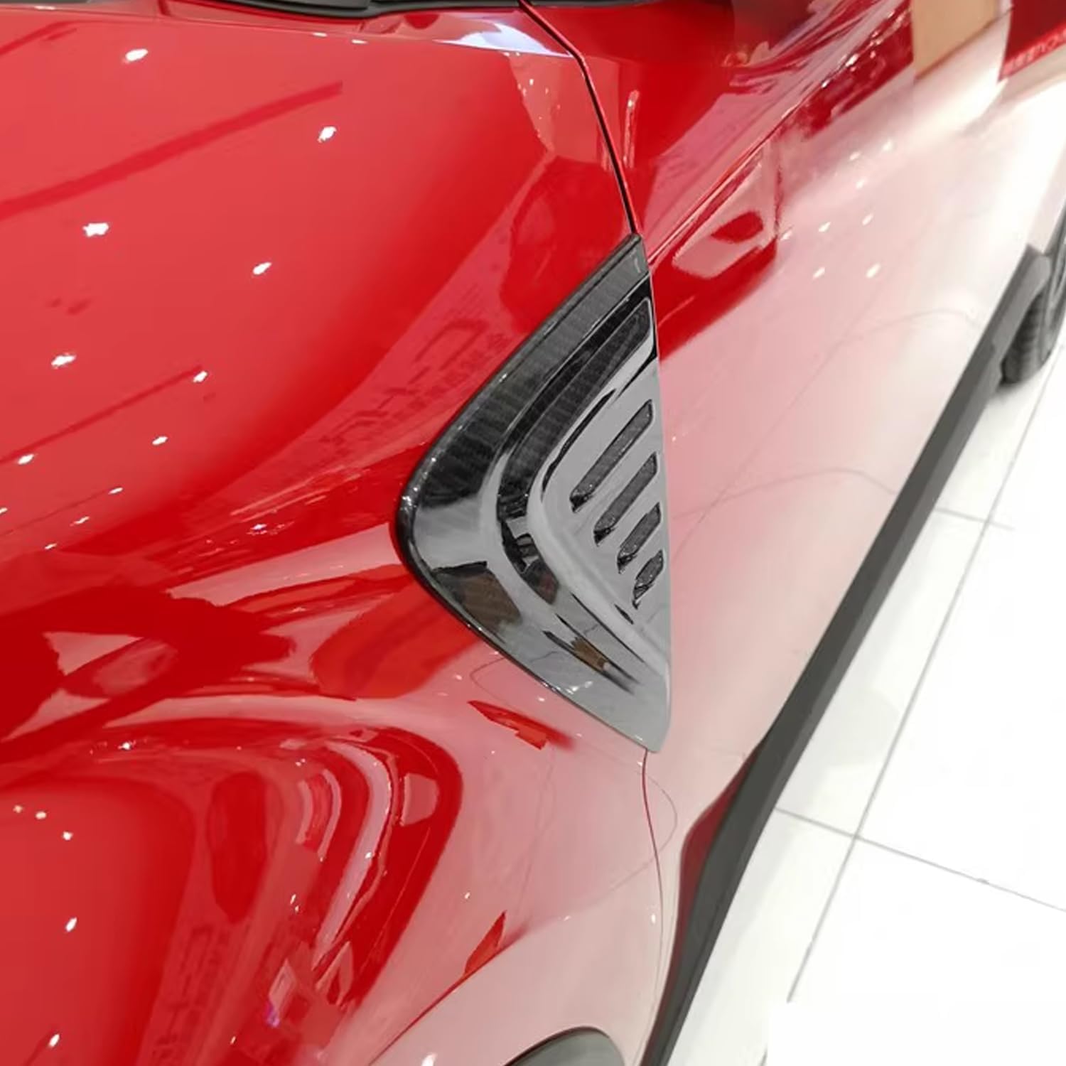 Hyorabyn Cubierta de salida de aire para guardabarros laterales delanteros para Toyota C-HR CHR 2017 2018 2019 2020 2021 2022 Auto Accesorios de