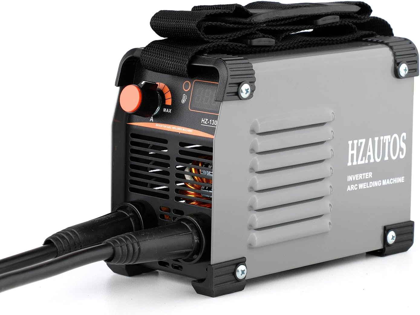 Mini máquina de soldadura  110V 130A ARC MMA soldador portátil con pantalla digital, inversor IGBT, soporte de electrodos y abrazadera de trabajo