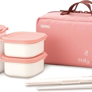 Thermos DBQ-255B LP – Fiambrera térmica, aprox. 0.2 in, color rosa claro Thermos DBQ-255B LP – Fiambrera térmica, aprox. 0.2 in, color rosa claro